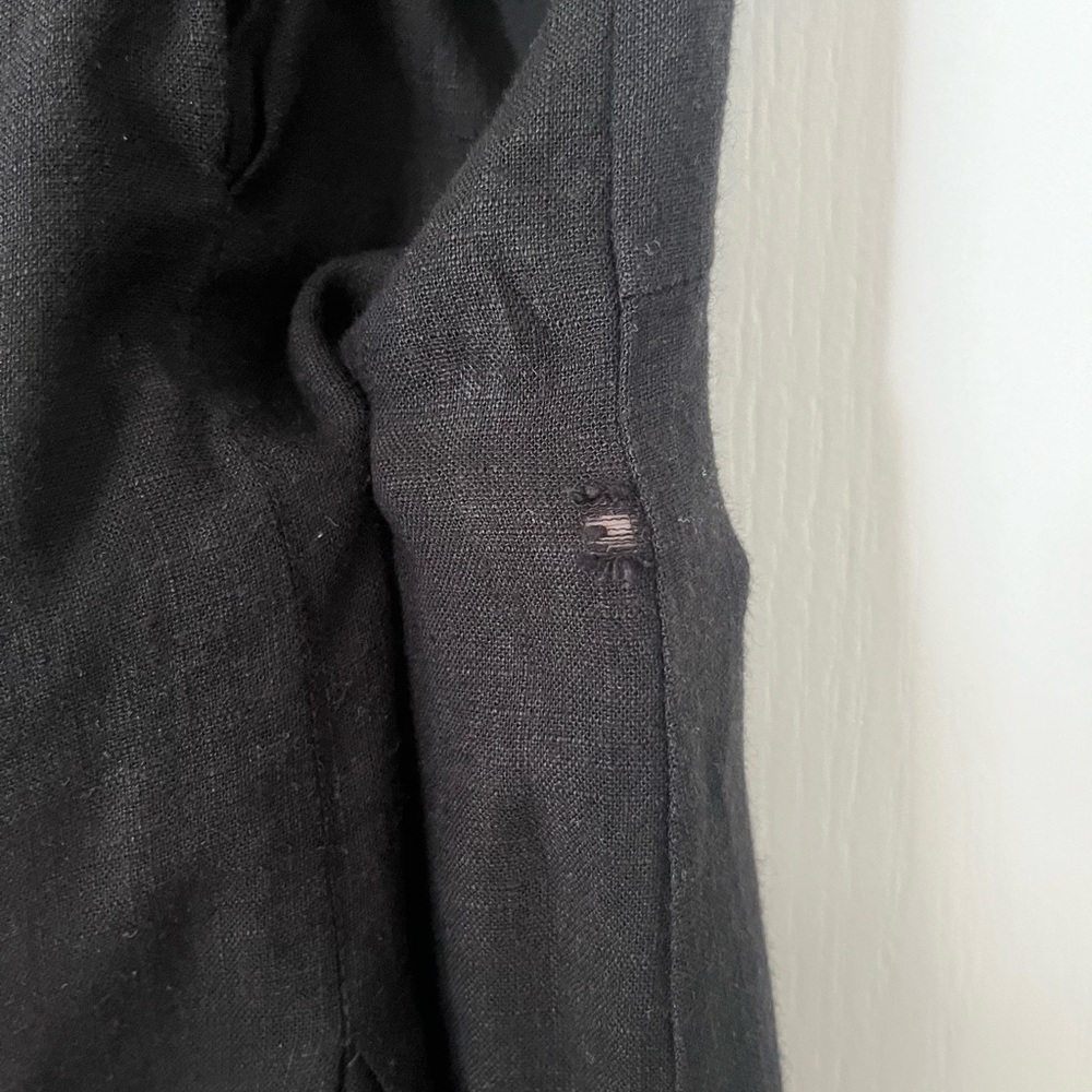 Asos Design Collared Linen Mix Button Up Jumpsuit… - image 5